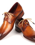 Paul Parkman Ghillie Lacing Handsewn Shoes Light Brown (ID