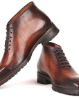 Paul Parkman Men's Ankle Boots Brown Burnished (ID