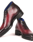 Paul Parkman Men's Ankle Boots Bordeaux Burnished (ID