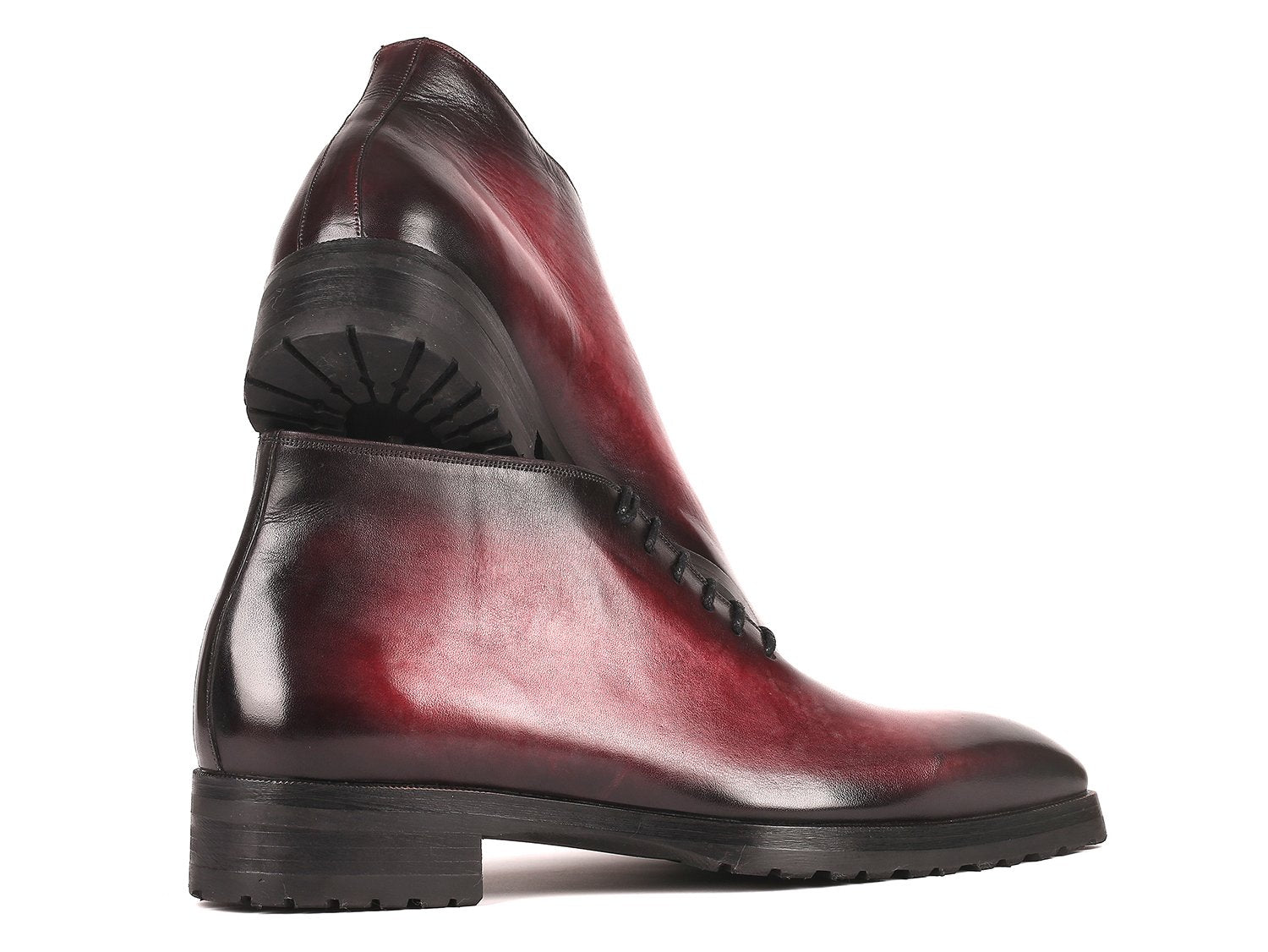 Paul Parkman Men's Ankle Boots Bordeaux Burnished (ID