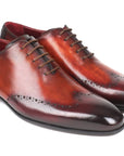 Paul Parkman Men's Brown & Bordeaux Wingtip Oxfords (ID