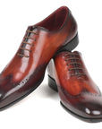 Paul Parkman Men's Brown & Bordeaux Wingtip Oxfords (ID