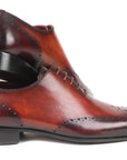 Paul Parkman Men's Brown & Bordeaux Wingtip Oxfords (ID