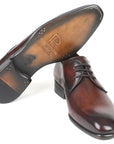 Paul Parkman Antique Brown Derby Shoes (ID