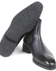 Paul Parkman Black & Gray Chelsea Boots (ID