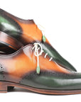 Paul Parkman Green & Camel Wingtip Oxfords (ID