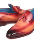Paul Parkman Men's Tassel Loafer Burgundy (ID
