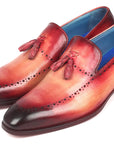 Paul Parkman Men's Tassel Loafer Burgundy (ID