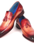 Paul Parkman Men's Tassel Loafer Burgundy (ID
