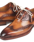 Paul Parkman Goodyear Welted Ghillie Lacing Wingtip Brogues (ID