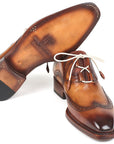 Paul Parkman Goodyear Welted Ghillie Lacing Wingtip Brogues (ID