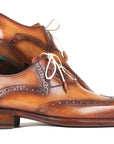 Paul Parkman Goodyear Welted Ghillie Lacing Wingtip Brogues (ID