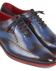 Paul Parkman Men's Wingtip Oxfords Blue & Purple (ID