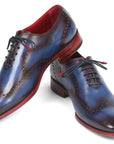 Paul Parkman Men's Wingtip Oxfords Blue & Purple (ID