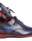 Paul Parkman Men's Wingtip Oxfords Blue & Purple (ID