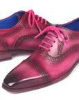 Paul Parkman Men's Captoe Oxfords Fuxia (ID