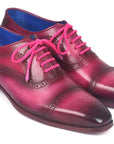 Paul Parkman Men's Captoe Oxfords Fuxia (ID
