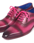 Paul Parkman Men's Captoe Oxfords Fuxia (ID