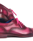 Paul Parkman Men's Captoe Oxfords Fuxia (ID