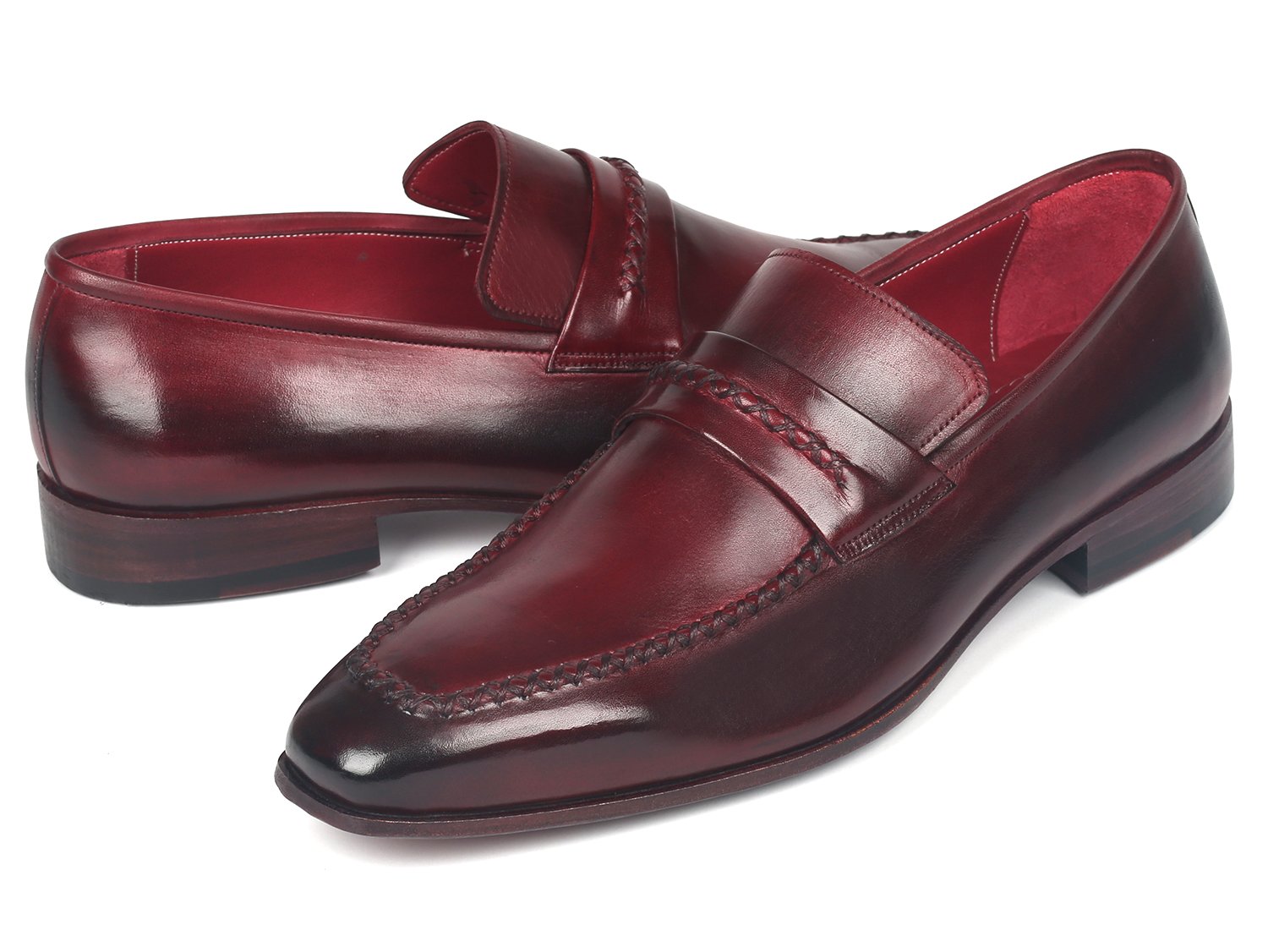 Paul Parkman Men's Loafers Bordeaux (ID