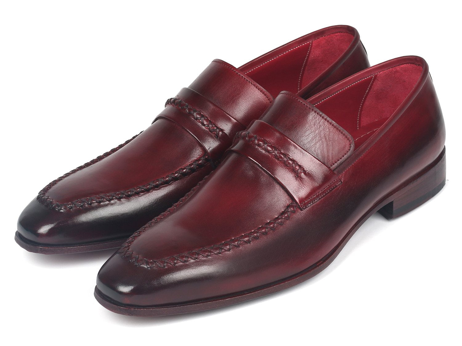 Paul Parkman Men's Loafers Bordeaux (ID