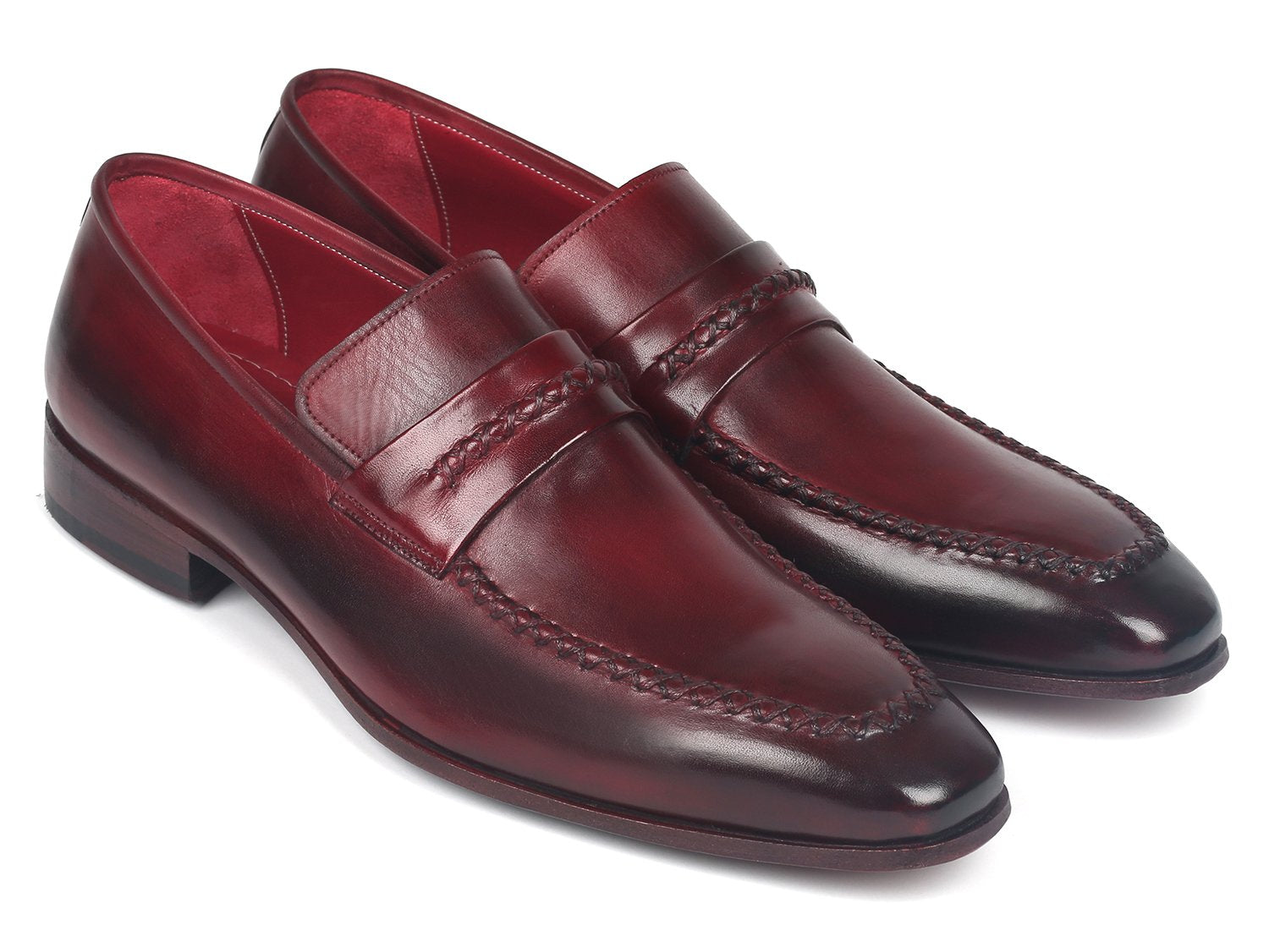 Paul Parkman Men's Loafers Bordeaux (ID