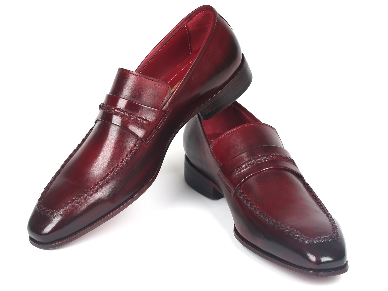 Paul Parkman Men's Loafers Bordeaux (ID