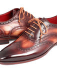 Paul Parkman Men's Two Tone Wingtip Oxfords (ID