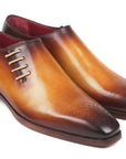 Paul Parkman Side Lace Oxfords Brown & Camel (ID