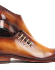 Paul Parkman Side Lace Oxfords Brown & Camel (ID