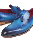 Paul Parkman Men's Tassel Loafer Blue (ID
