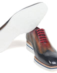 Paul Parkman Men's Smart Casual Wingtip Oxfords Multi-color (ID