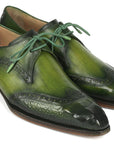 Paul Parkman Goodyear Welted Wingtip Derby Shoes Green (ID
