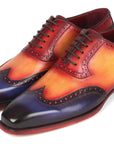Paul Parkman Goodyear Welted Men's Wingtip Oxfords Multicolor (ID