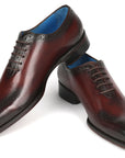 Paul Parkman Goodyear Welted Punched Oxfords Brown (ID