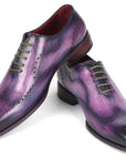 Paul Parkman Men's Wingtip Oxfords Purple (ID