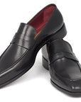 Paul Parkman Men's Penny Loafer Black Calfskin (ID