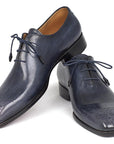 Paul Parkman Men's Navy Wholecut Oxfords (ID
