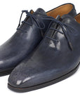 Paul Parkman Men's Navy Wholecut Oxfords (ID
