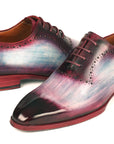 Paul Parkman Men's Blue & Purple Oxfords (ID