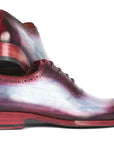 Paul Parkman Men's Blue & Purple Oxfords (ID