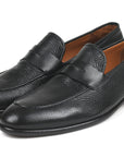Paul Parkman Beige & Brown Plaid Canvas Derby Shoes (ID
