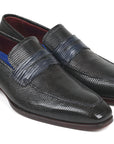 Paul Parkman Beige & Brown Plaid Canvas Derby Shoes (ID