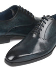 Paul Parkman Men's Plain Toe Oxfords Navy (ID