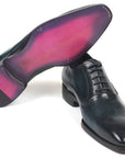 Paul Parkman Men's Plain Toe Oxfords Navy (ID