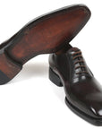 Paul Parkman Men's Plain Toe Oxfords Brown (ID