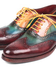 Paul Parkman Wingtip Oxfords Goodyear Welted Multi-Color (ID