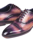 Paul Parkman Men's Cap-Toe Oxfords Purple (ID