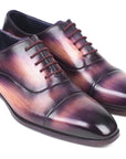 Paul Parkman Men's Cap-Toe Oxfords Purple (ID