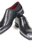 Paul Parkman Side Lace Oxfords Gray Burnished (ID